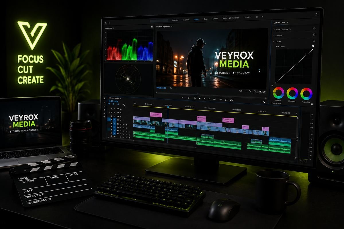 Video editing workspace