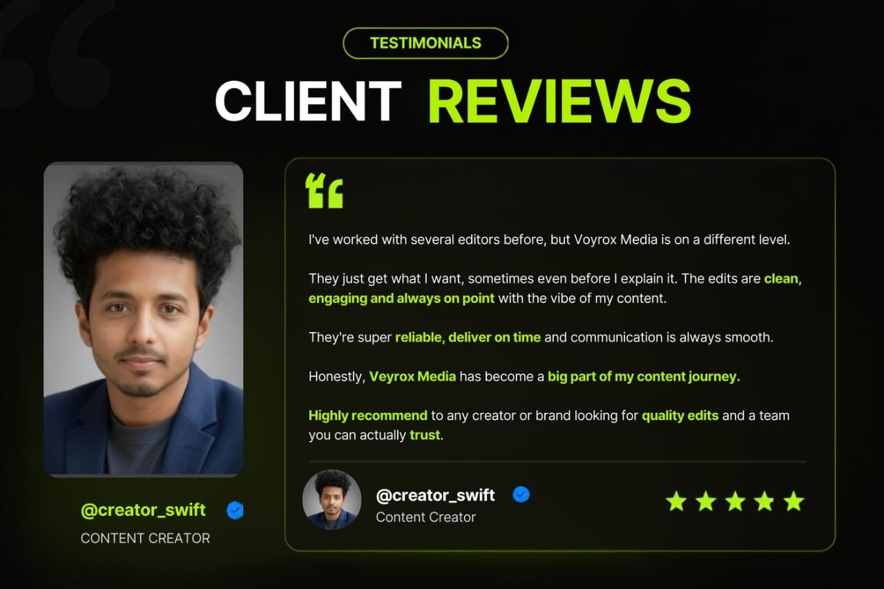 Testimonial from @madte.ch, Tech & AI Creator